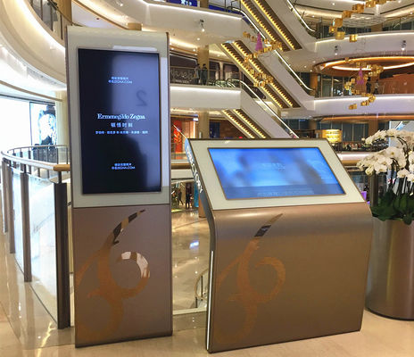 China Van de de Kiosk Multitaal van het Wayfindings Digitaal Touche screen Goedgekeurd de Steunce leverancier