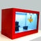 Roestvrije Transparante LCD het SchermHandelsbeurs of Tentoonstellingen, om Producten te verspreiden leverancier