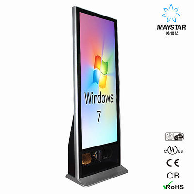China Betrouwbare Digitale Reclamekiosk, allen in Één Vrije Bevindende Touch screenkiosk leverancier