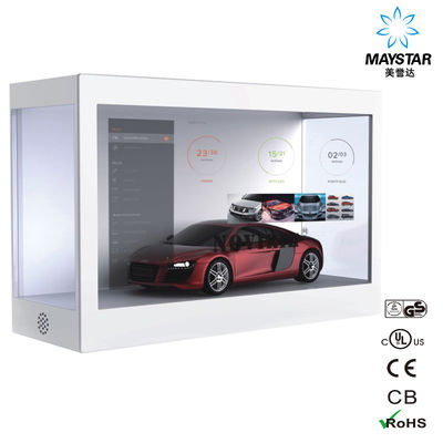 China De grootte paste het Transparante LCD Scherm 15 &quot; aan ~84“ Groottecomité voor Juwelenwinkel leverancier