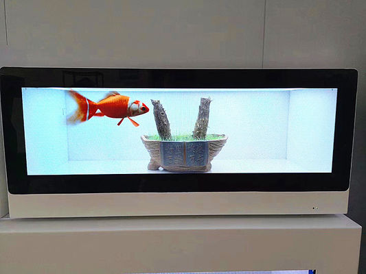 China Het multi Functionele Transparante LCD Scherm 55 Duim 65 Duim voor Media Player-Reclame leverancier