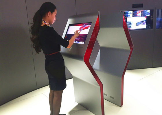 China Kiosk 32“ verticale van het Vertonings Interactieve Touche screen Grootte 43“ 55“ 50“ 65“ voor het Ziekenhuis/Scholen leverancier