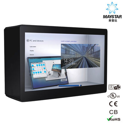 China Het aangepaste Transparante Monitorscherm/Vloer die LCD Transparant Touch screen bevinden zich leverancier