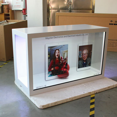 China Antiroest Transparante LCD het SchermHandelsbeurs of Tentoonstellingen, om Producten te verspreiden leverancier