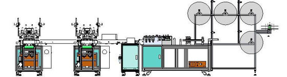 China Geautomatiseerde Gezichtsmasker Productiemachine, de Machine van de Maskerproductie leverancier