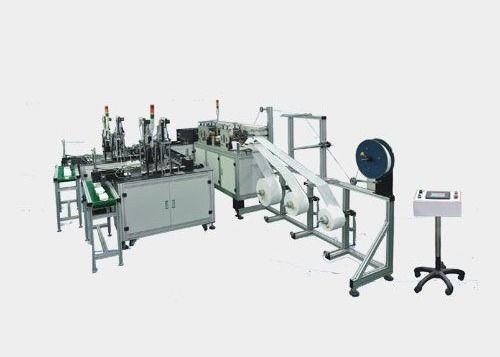 China Compacte Gezichtsmasker Productiemachine, Masker Geautomatiseerde Productielijn leverancier