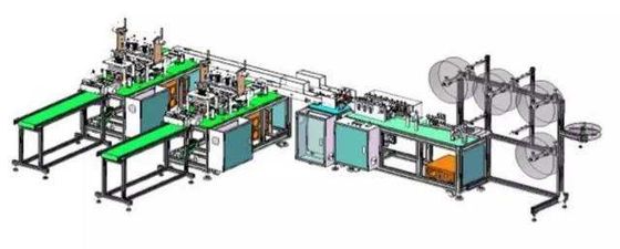 China Multifunctioneel Verontreinigingsmasker die PLC van de Machinecomputer Programmeringscontrole maken leverancier