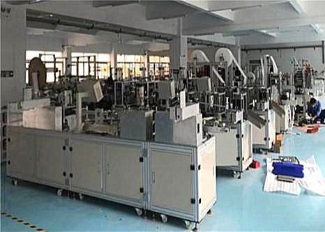 China Op zwaar werk berekend niet Geweven Gezichtsmasker dat tot Machine maakt Medische Sanitaire Rang leverancier