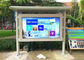 De hoge Kiosk van het Helderheids Openluchttouche screen het Comité van het 46 Duimglas met Android-Systeem leverancier