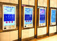 Kiosk van de supermarkt de Digitale Informatie, de Kiosk van het 43 Duimtouche screen met POS-terminal leverancier
